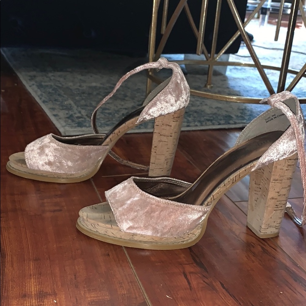 Cork Bottom Heels